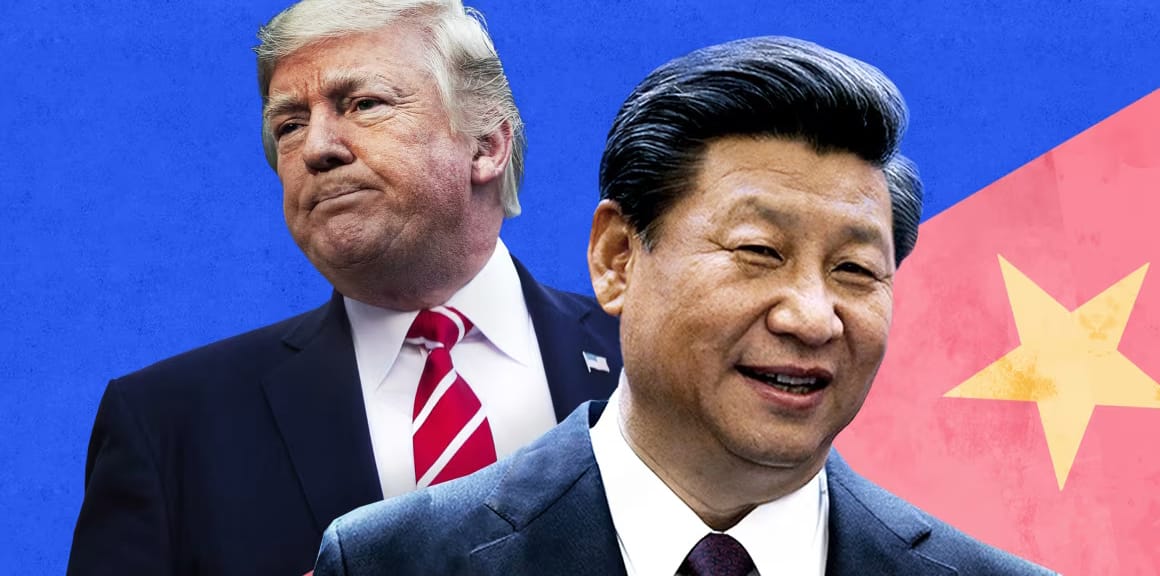 Foto-collage de Donald Trump y Xi Jinping. Foto: Getty Images/CNNMoney.