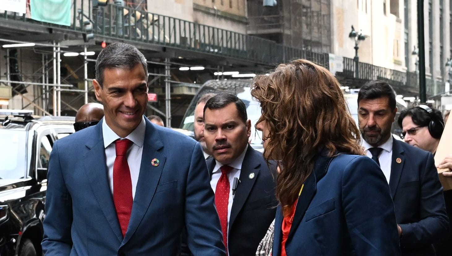 Imagen de archivo de Pedro Sánchez en Nueva York. Foto: Pedro Sánchez (X)
