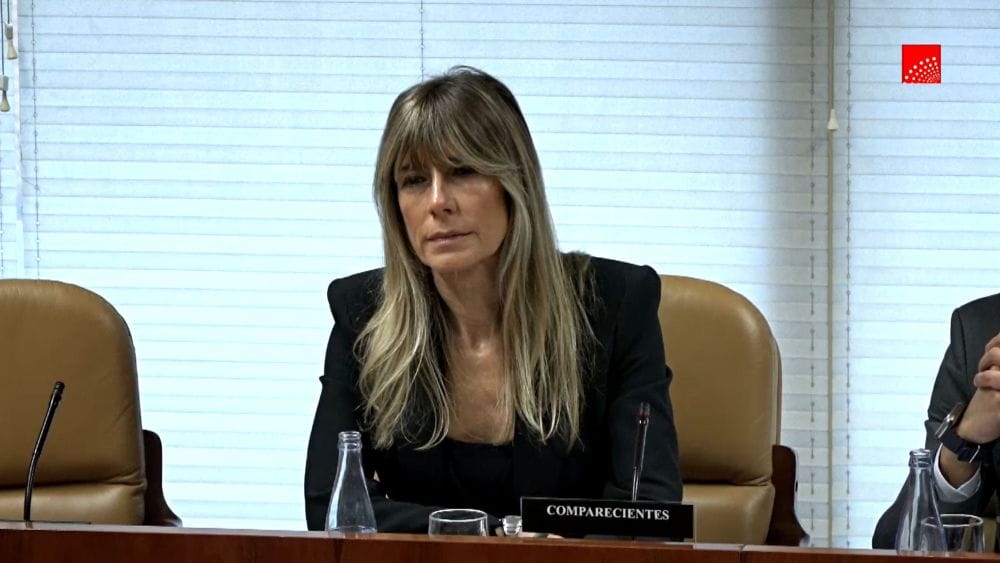 Imagen de archivo de Begoña Gómez, esposa de Pedro Sánchez investigada por fraude fiscal. Foto: vía laciutat.cat