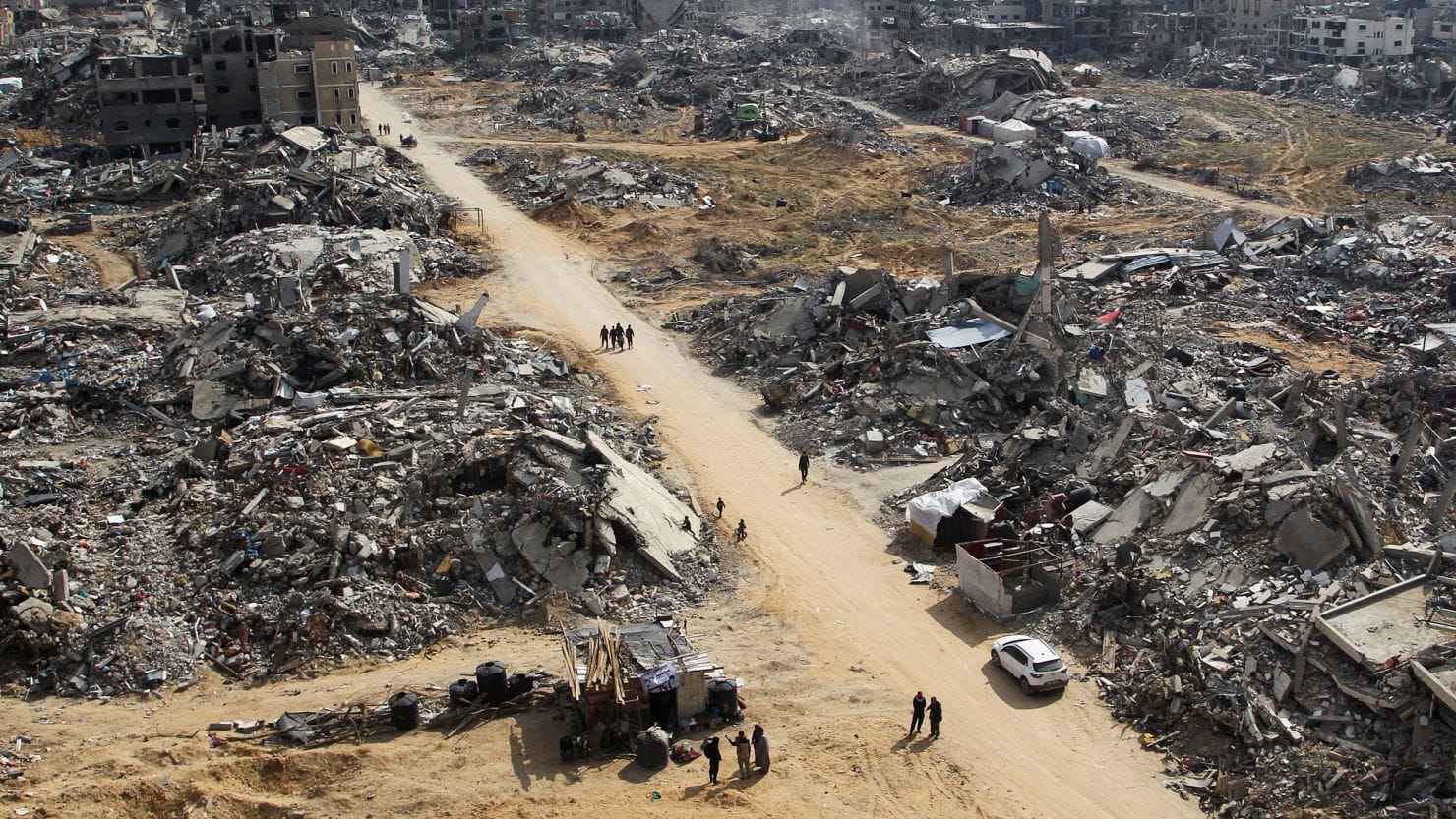 Gaza reducida a escombros. Foto: CNN