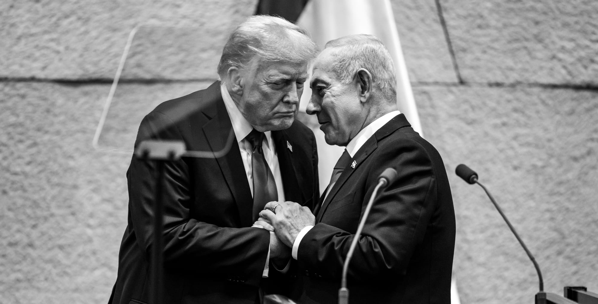 Trump y Netanyahu durante la visita oficial del presidente estadounidense para la firma del "acuerdo de paz". Foto: The White House