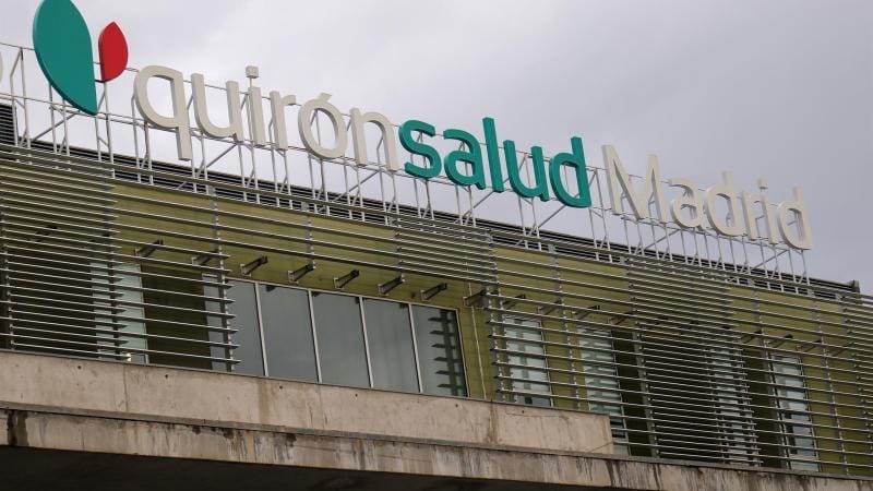 Fachada de Quirón Salud Madrid. Foto: EP