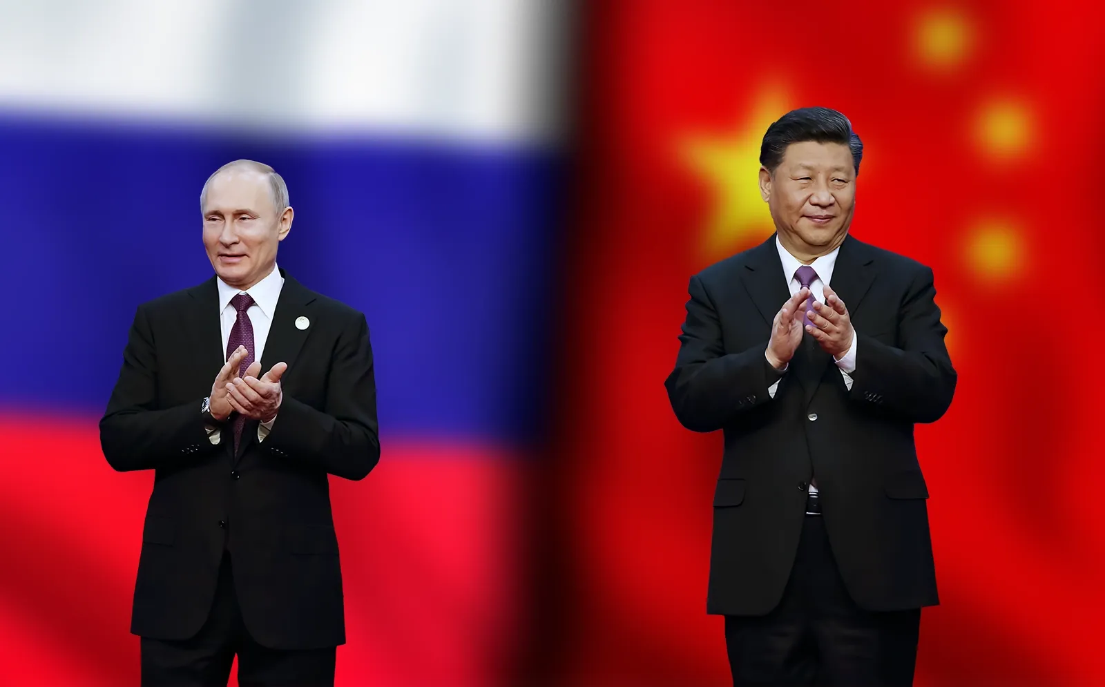 Imagen de archivo de Vladimir Putin y Xi Jinping. Foto: N/D