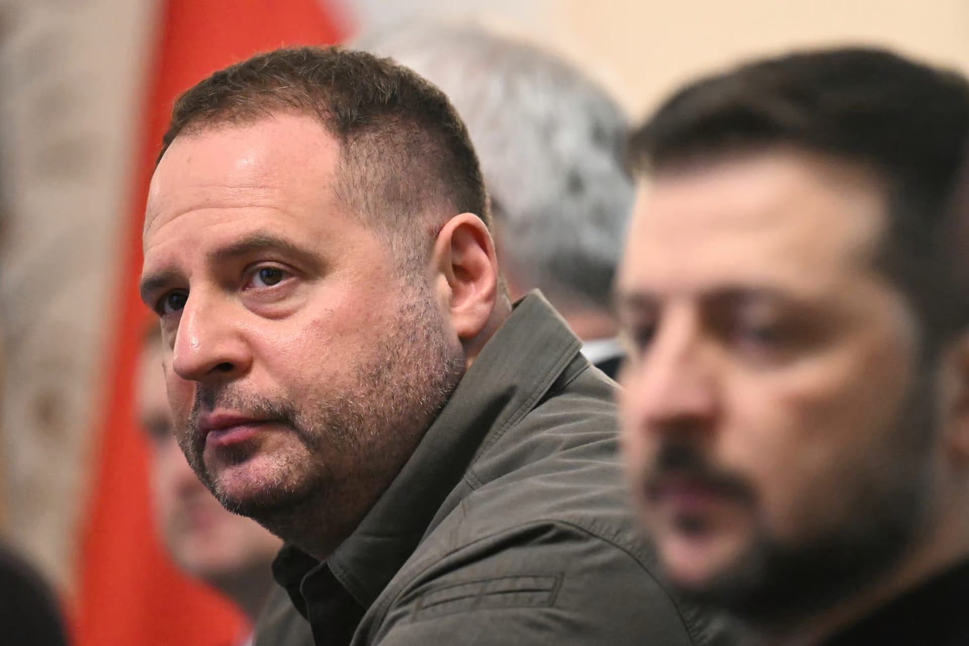 Zelensky juanto a su mano derecha, Yermak. Foto: jornaldebrasilia.com