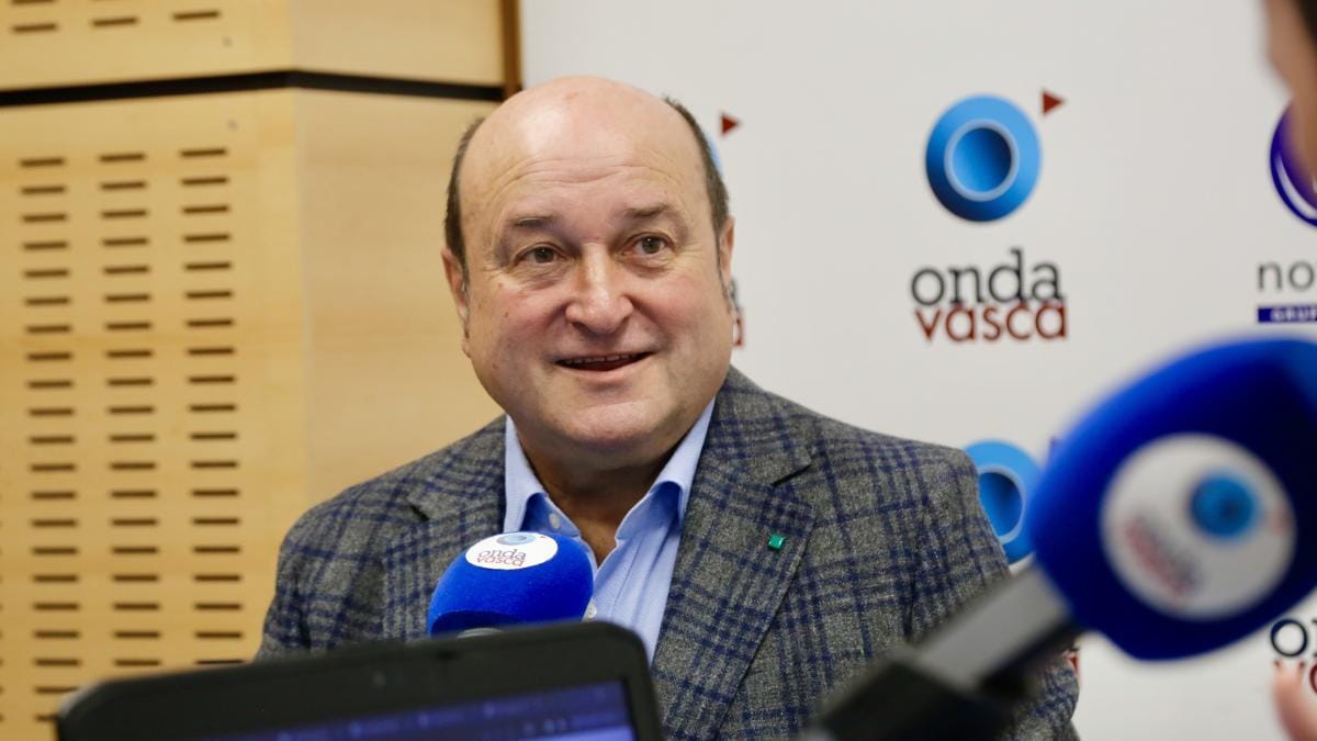 Imagen de archivo de Andoni Ortuzar. Foto: noticiasdegipuzkoa.eus