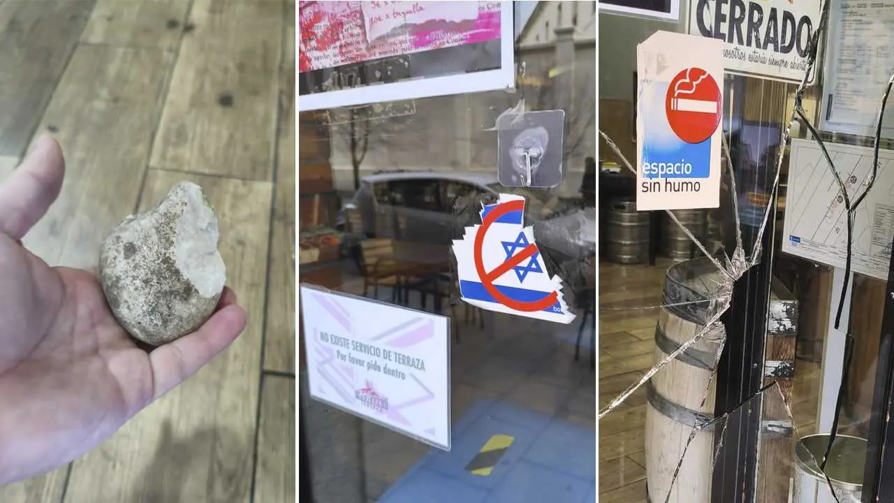 Imágenes de archivo del ataque contra la Taberna Garibaldi. Fotos: Diario Red