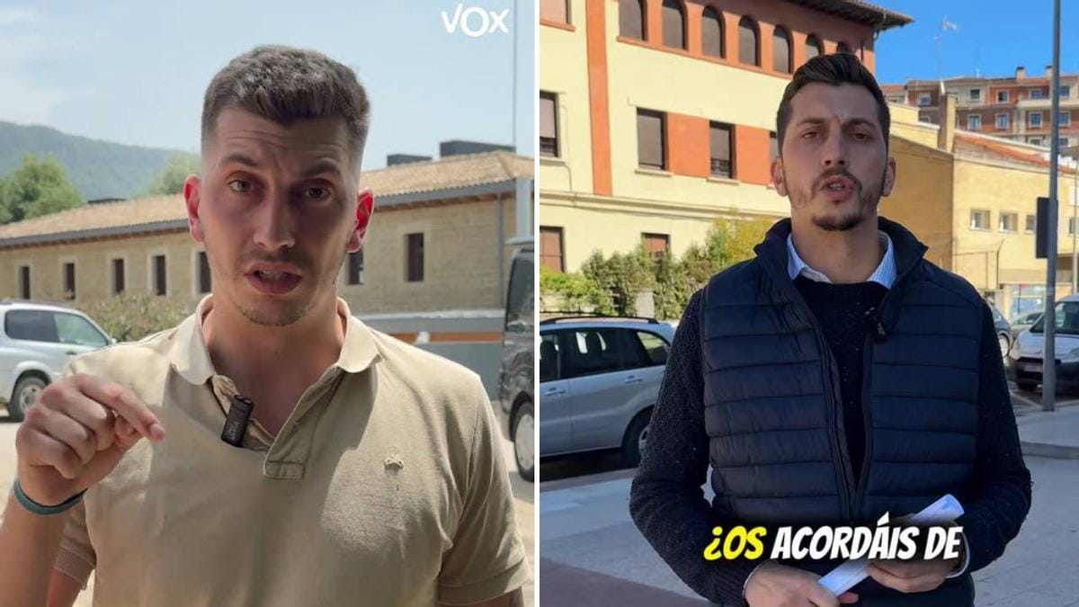 Imagen de archivo de Óscar Téllez. Fotogramas: Vox Navarra