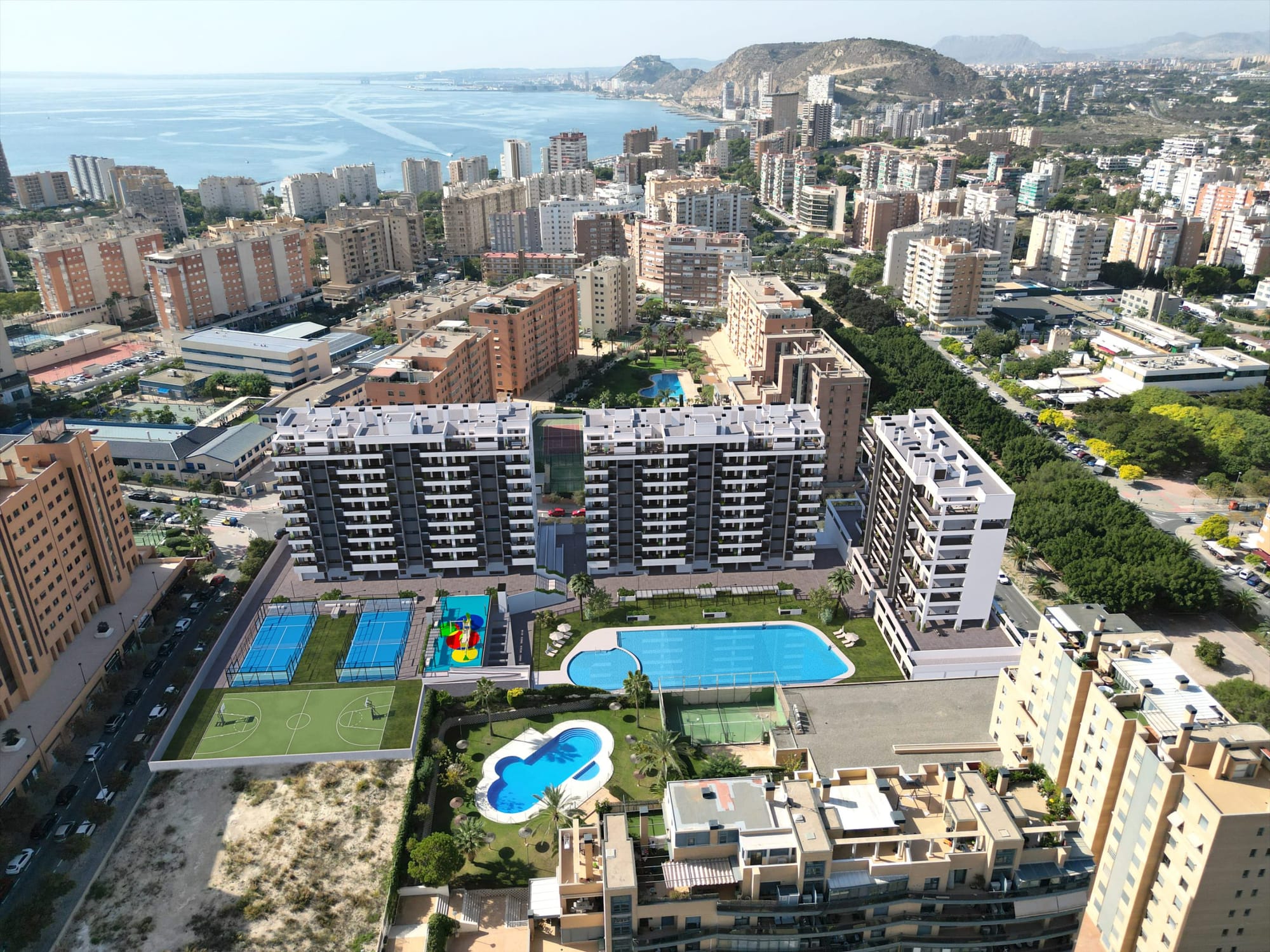 Residencial Les Naus en Alacant (País Valencià). Foto: Fraorgi