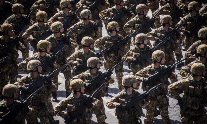 Imagen de archivo de las fuerzas armadas italianas. Foto: firstradioweb.com