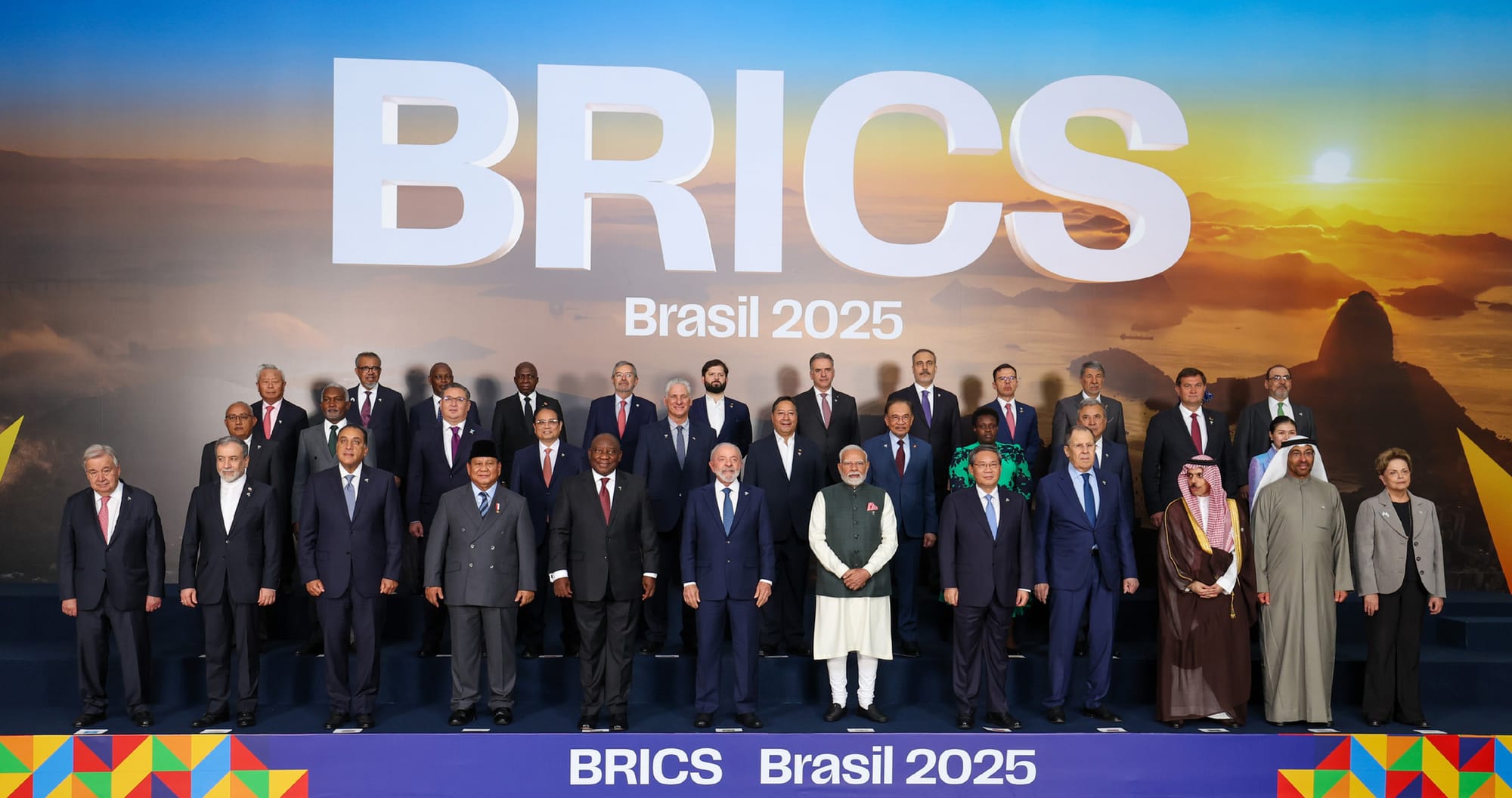 Imagen de archivo de la cumbre de los BRICS en Río de Janeiro (Brasil), el 07 de julio de 2025. Foto: Oficina del Primer Ministro (GODL-India)