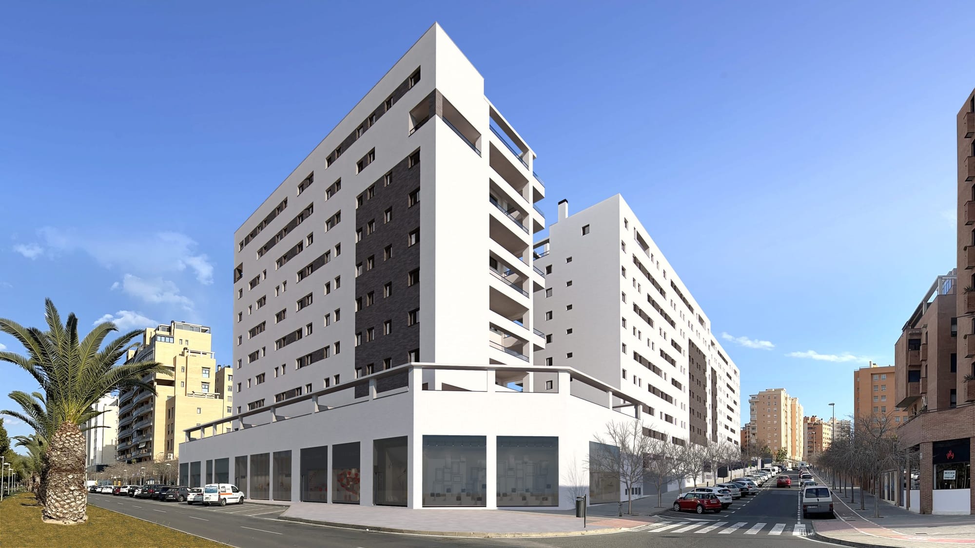Residencial Les Naus en Alacant (País Valencià). Foto: Fraorgi