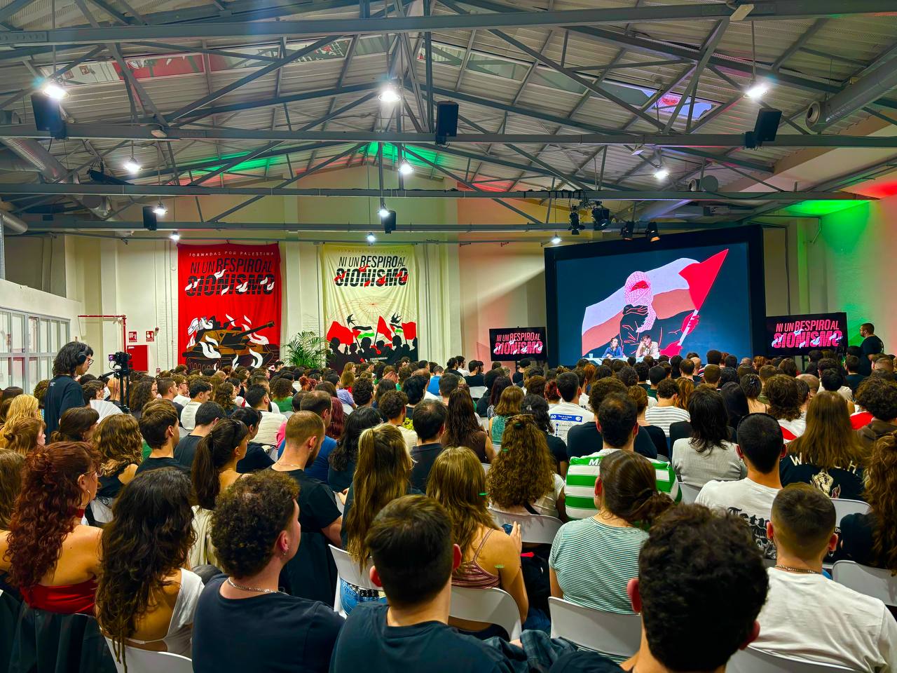 Imagen de archivo de las jornadas por Palestina de la Coordinadora Juvenil Socialista. Foto: CJS