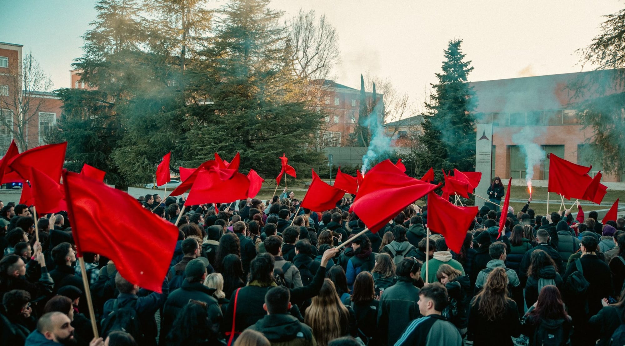 Manifestación de la Universidad Popular 2026. Foto: Universidad Popular