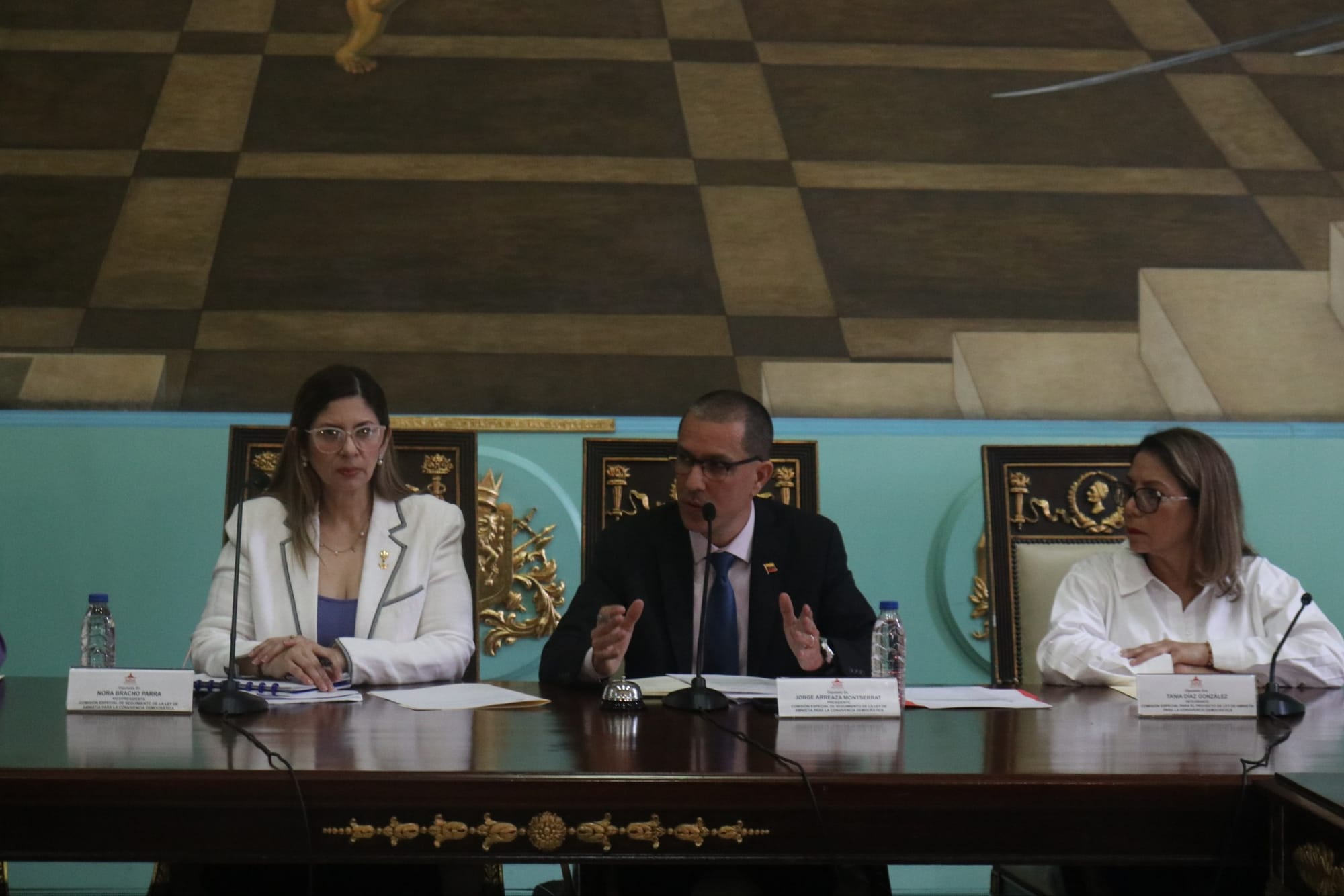 Comisión de Seguimiento de Ley de Amnistía en Venezuela. Foto: Pedro Corredor/asambleanacional.gob.ve