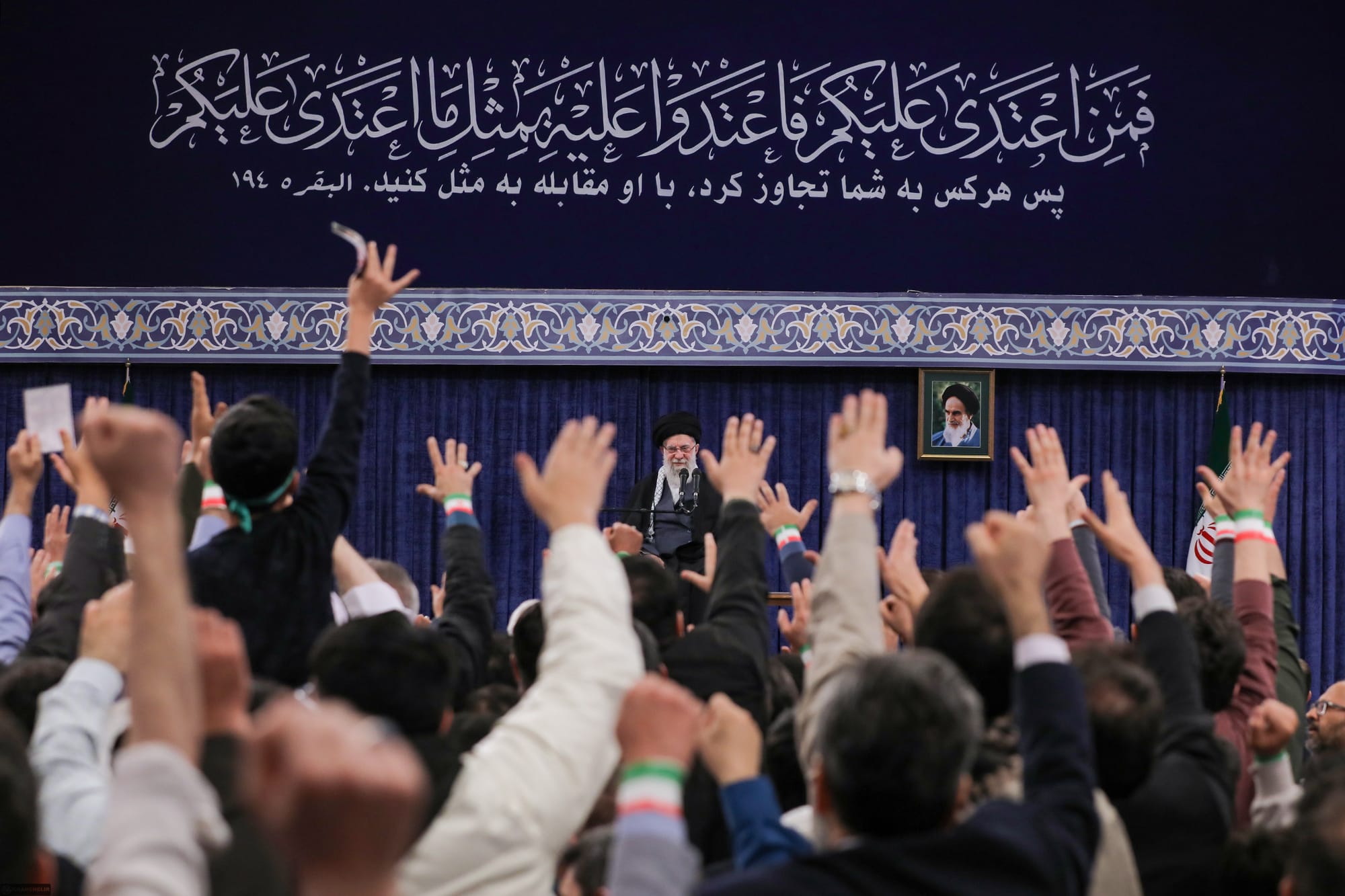 Imagen de archivo de Ali Khamenei, líder supremo de Irán. Foto: @khamenei_ir (X)