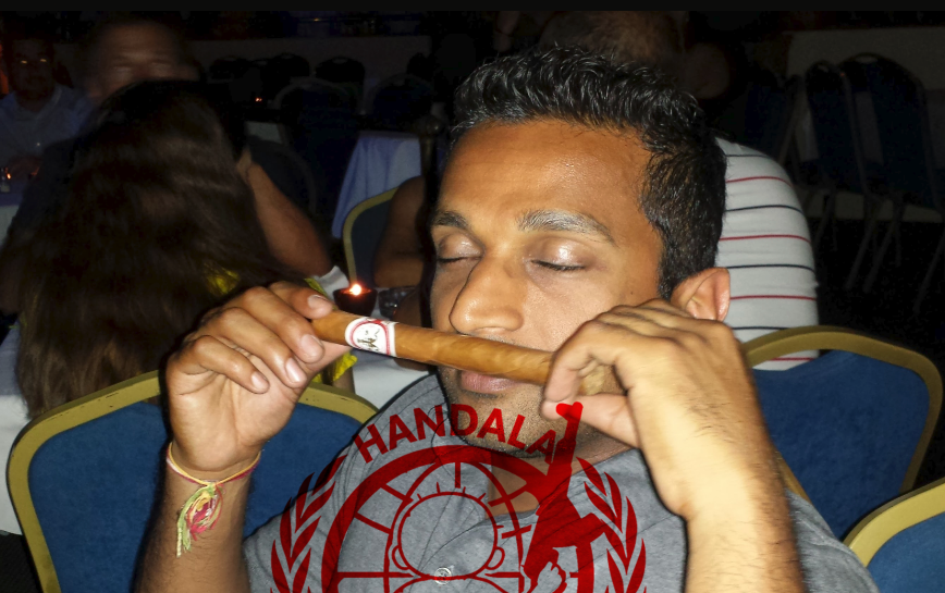 Imagen filtrada de Kash Patel, director del FBI. Foto: Kash Patel vía Handala