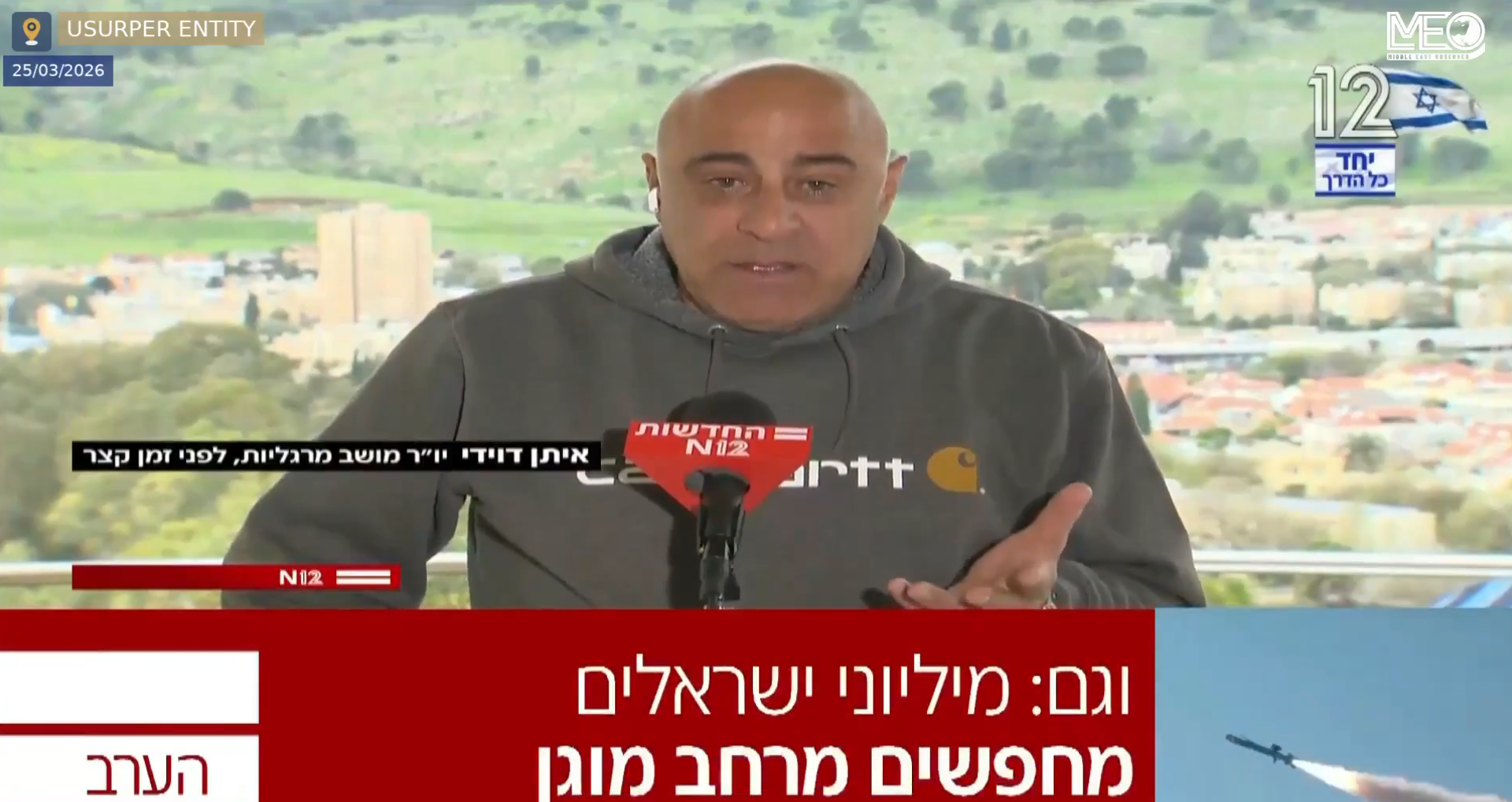 Hezbollah destruye los asentamientos israelíes del norte