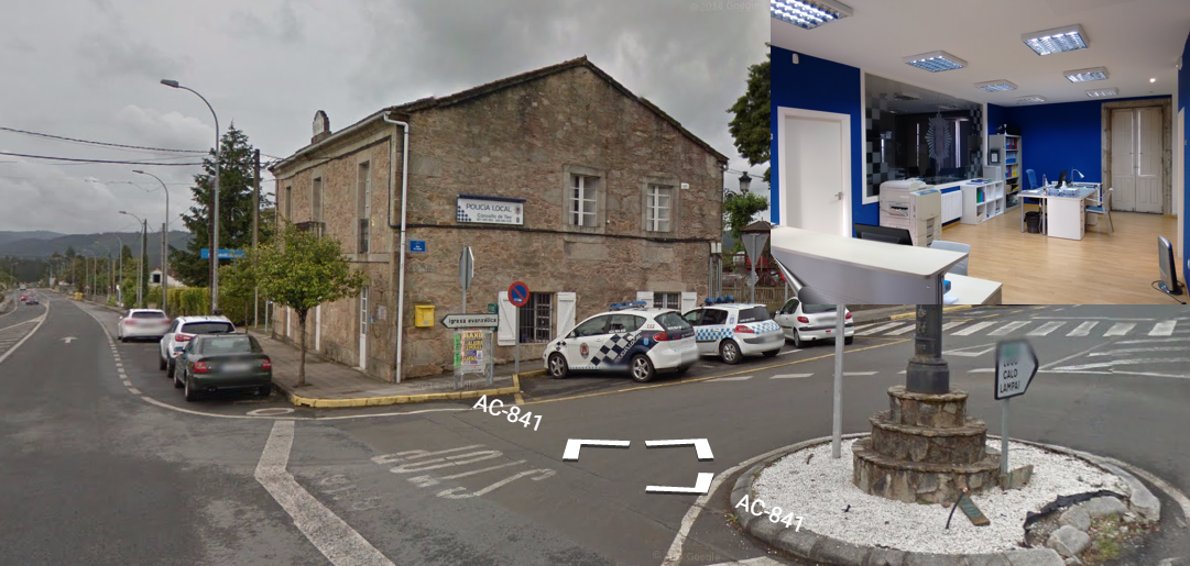 Comisaría de la Policía Local de Teo (A Coruña). Foto: elcorreogallego.es