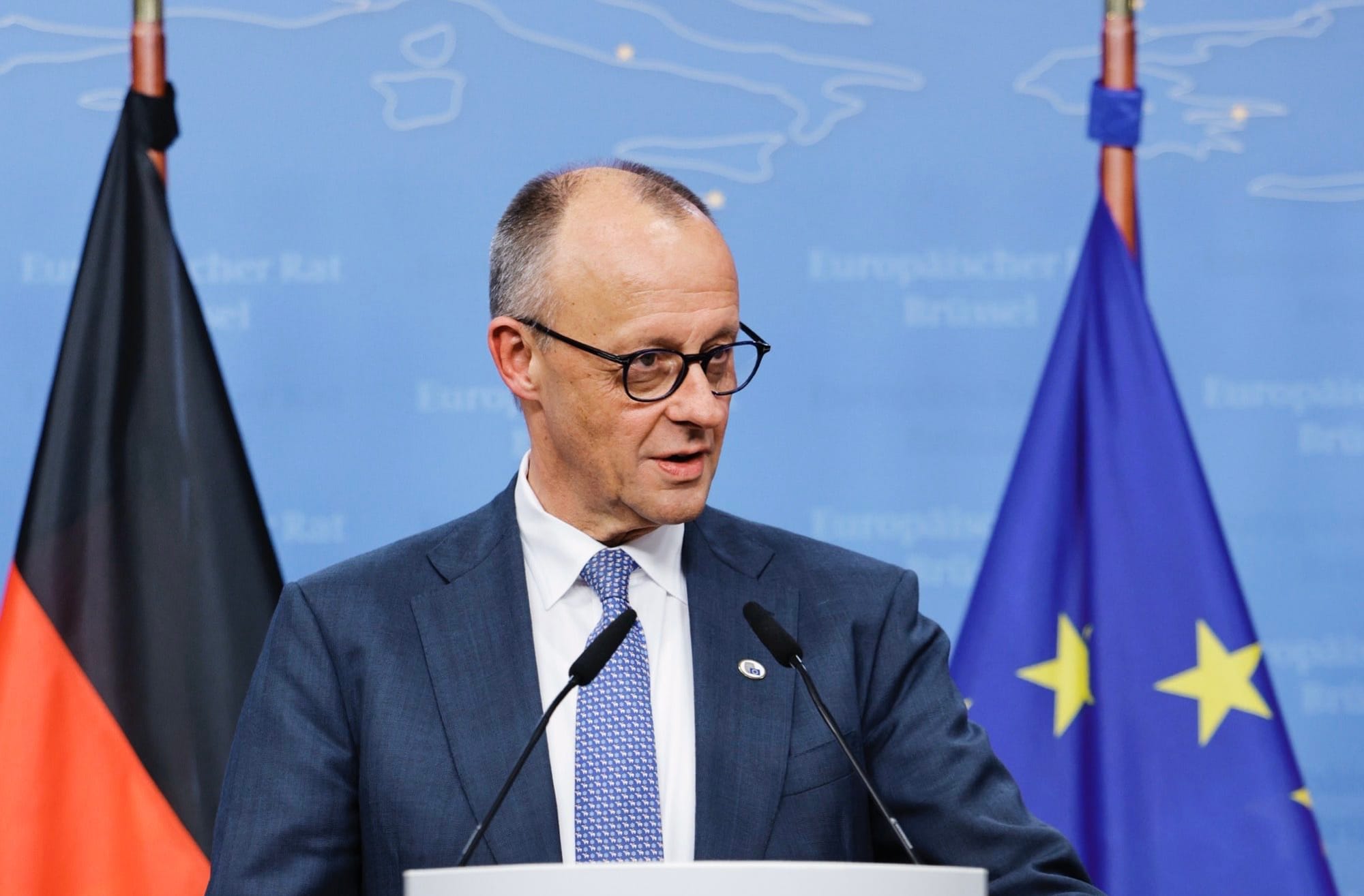 Imagen de archivo de Friedrich Merz, canciller de Alemania. Foto: @bundeskanzler (X)