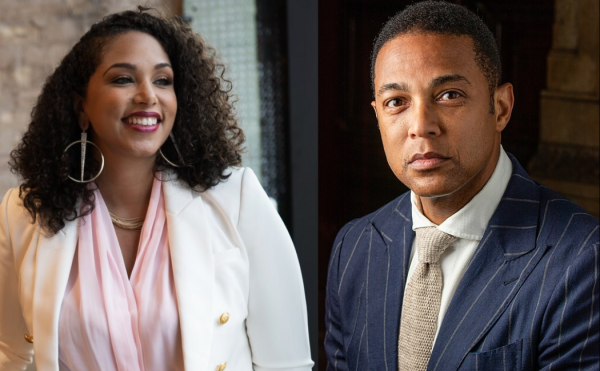 Imagen de archivo de los periodistas Don Lemon y Georgia Fort. Foto: thetriibe.com