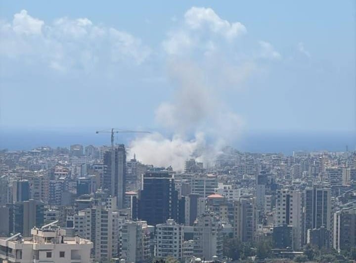 Suburbio de Dahiye, Beirut, tras el ataque israelí del domingo. Foto: aljazeera.com