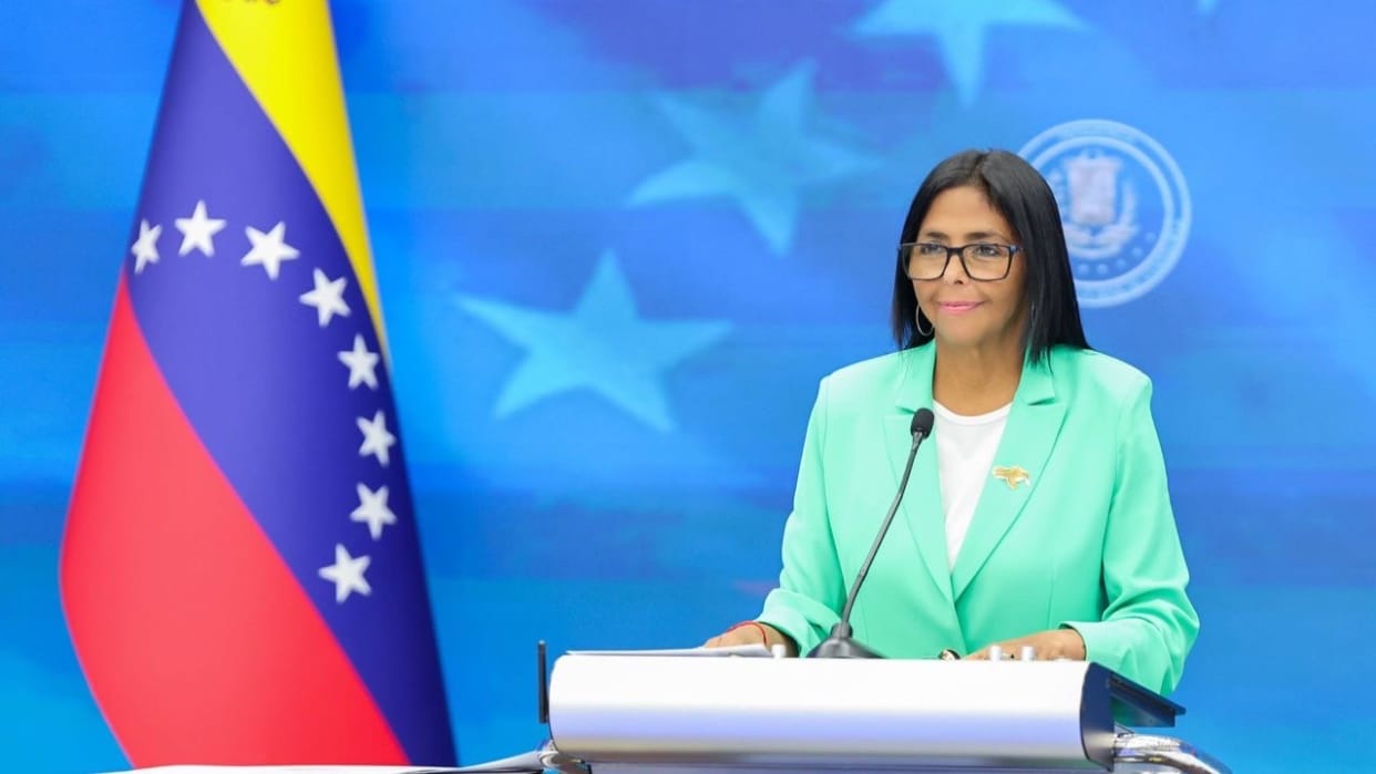 Imagen de archivo de Delcy Rodríguez. Foto: eluniversal.com