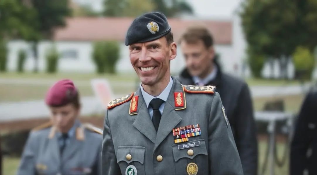 El inspector del Ejército alemán, Christian Freuding. Foto: Bundeswehr