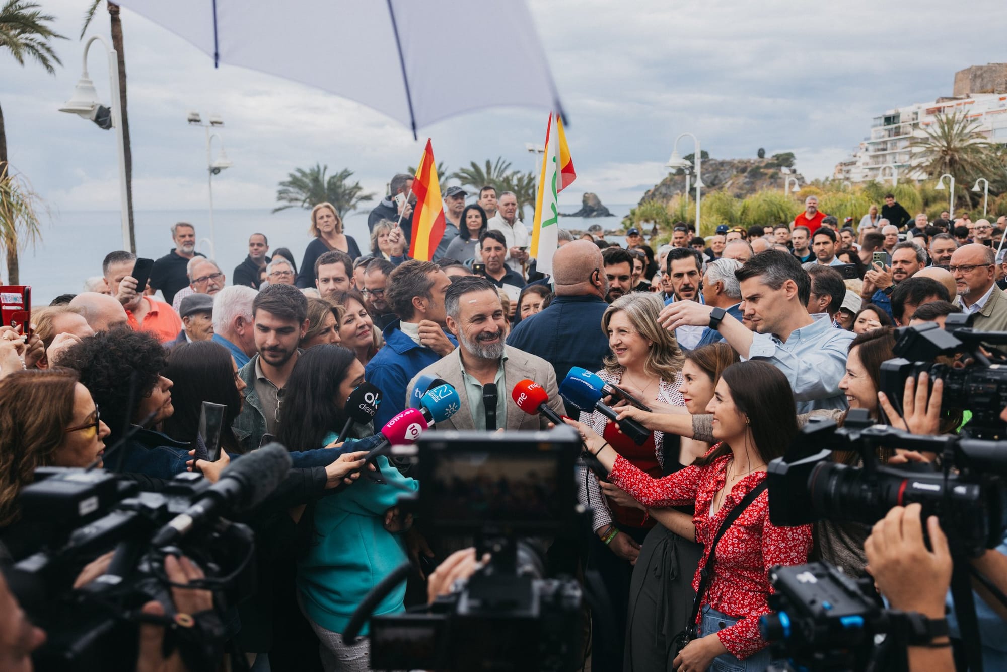 Imagen de archivo de Santiago Abascal, líder de Vox. Foto: @Santi_ABASCAL (X)