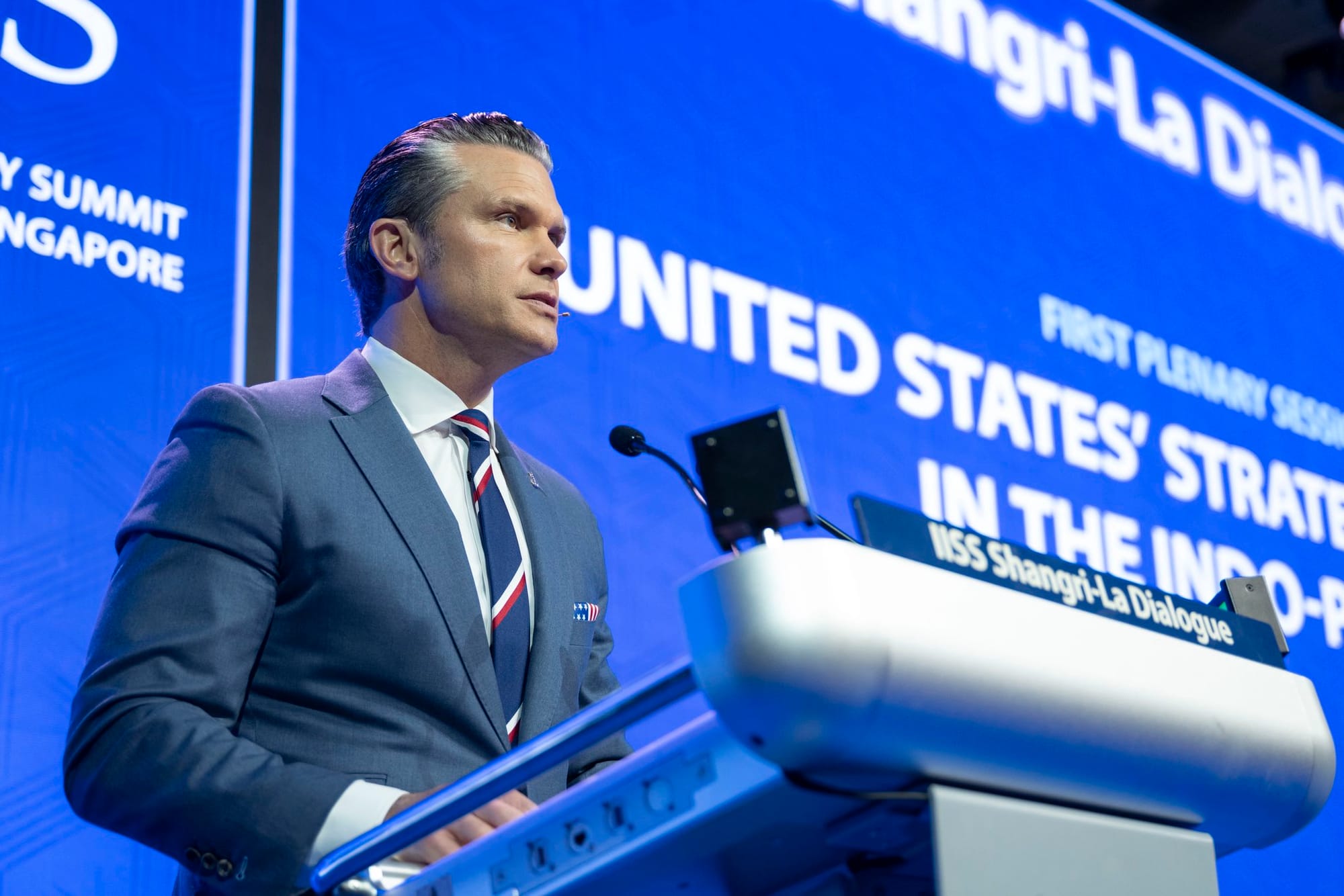 Imagen de archivo del secretario de Defensa de Estados Unidos, Pete Hegseth. Foto: @SecWar (X)