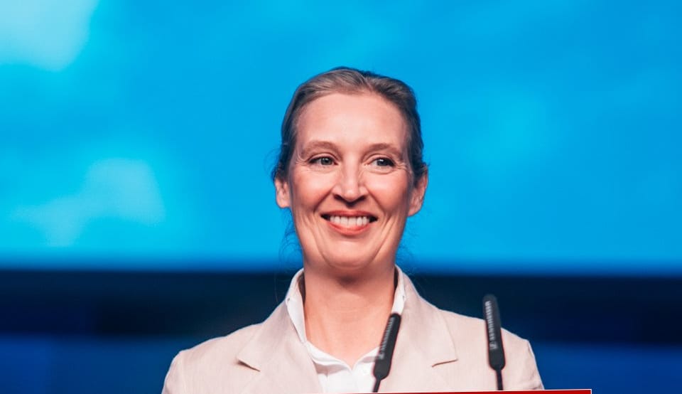 Imagen de archivo de Alice Weidel, líder de Alternativa para Alemania. Foto: AfD