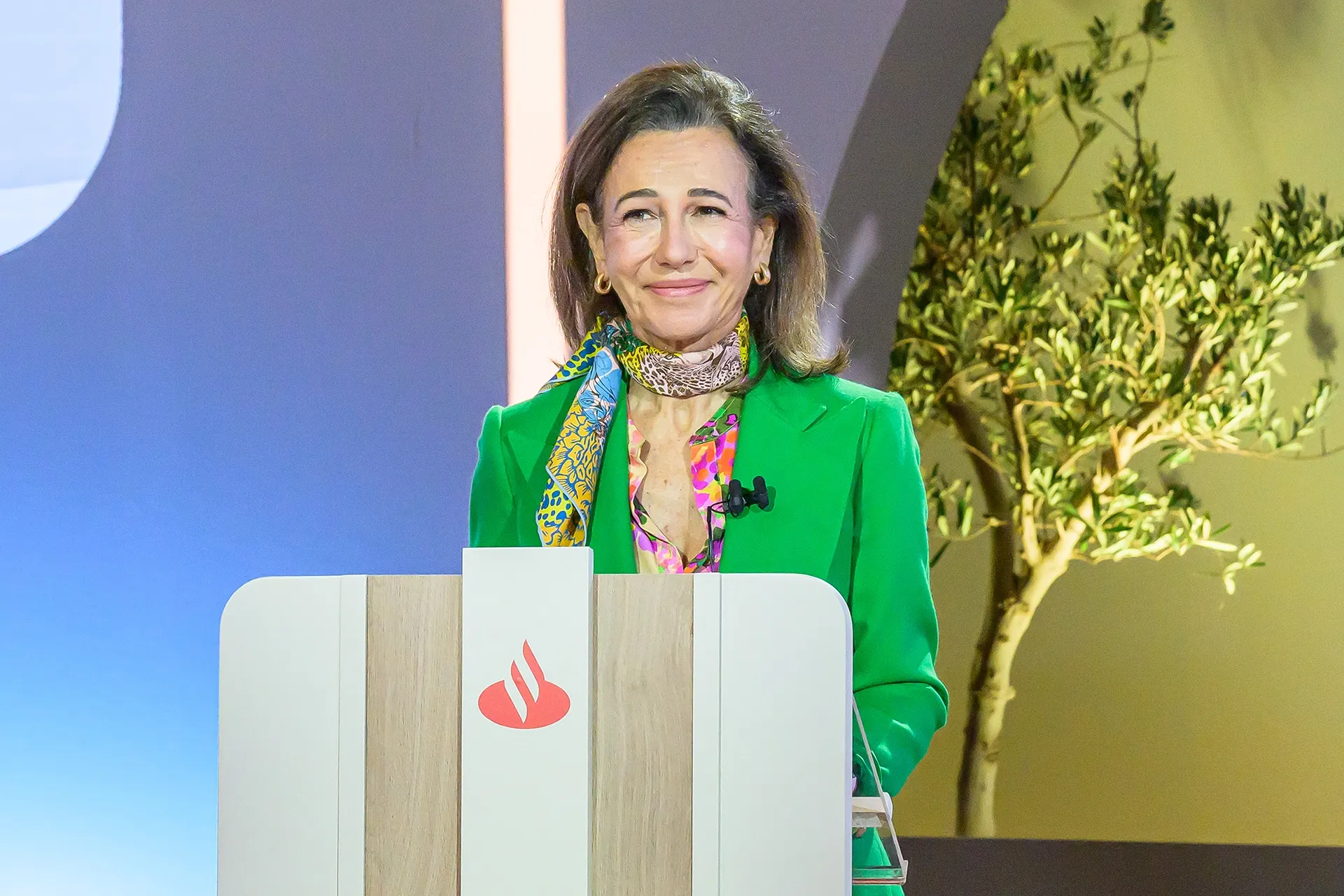 Ana Botín, presidenta ejecutiva de Banco Santander. Foto: Banco Santander.