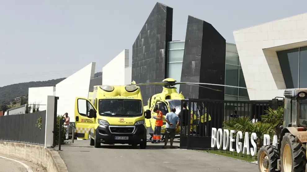Imagen de archivo de los servicios de emergencia en Aragón. Foto: EL HERALDO