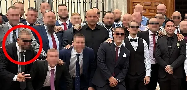 13 detenidos por narcotráfico en la boda neonazi del 'Ratilla'