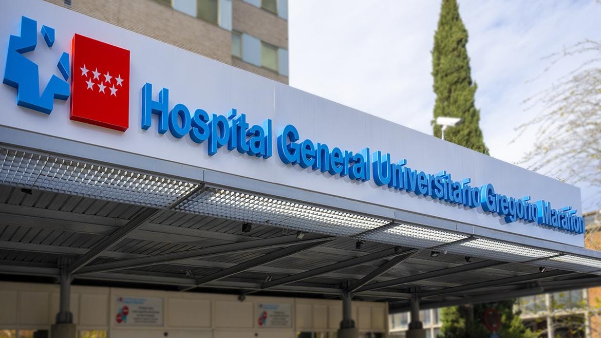 Imagen de archivo del Hospital General Universitario Gregorio Marañón. Foto: Comunidad de Madrid.
