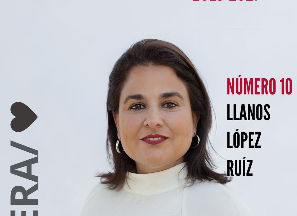 Llanos López Ruiz, concejala del PSOE en Utrera (Sevilla). Foto: PSOE Utrera.