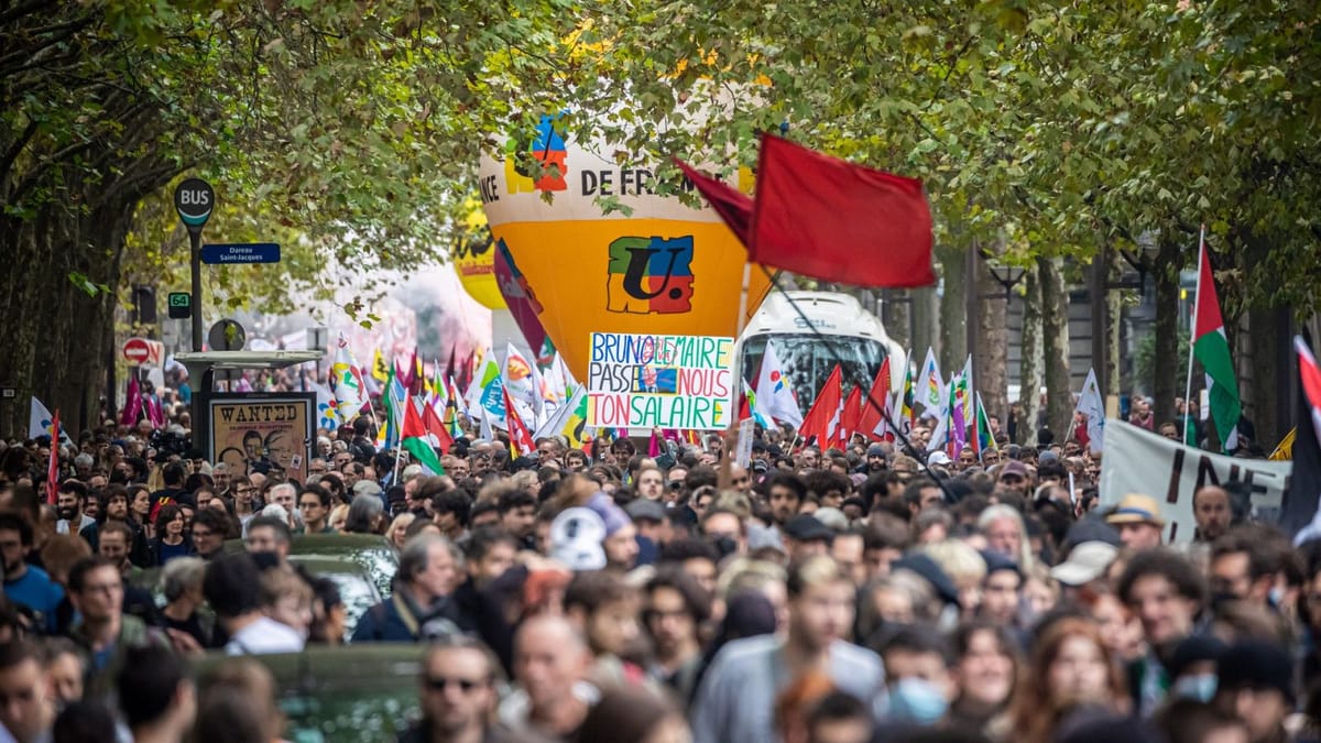 Nueva jornada de lucha en el Estado francés