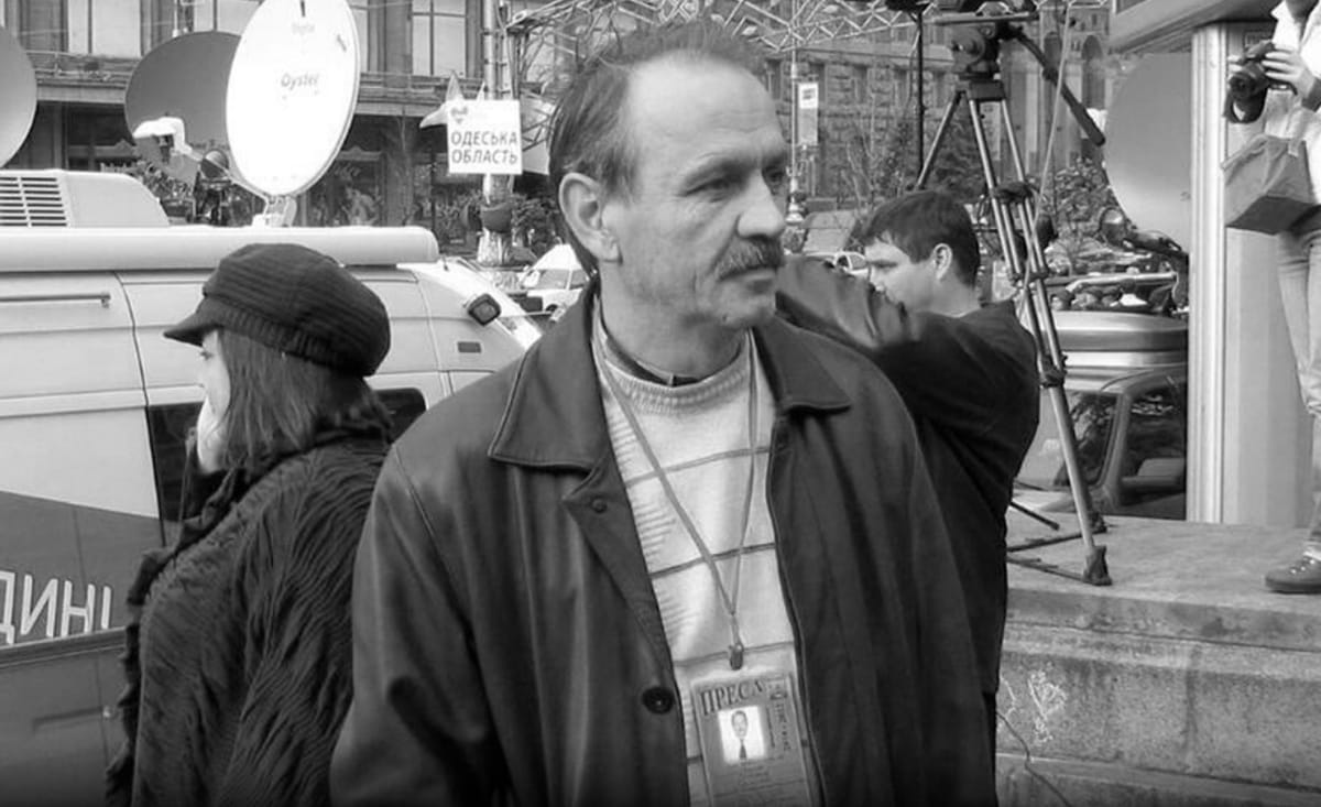 Imagen de archivo del periodista ucraniano Alexander Takhtay. Foto: The Other Ukraine
