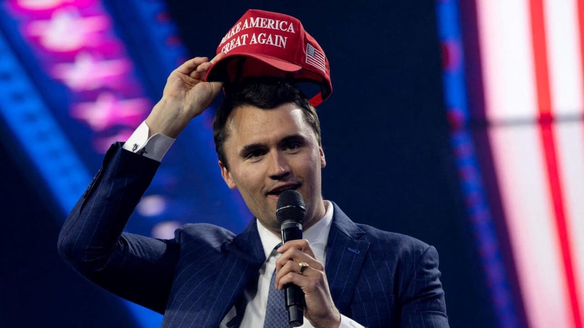 Imagen de archivo de Charlie Kirk. Foto: N/D