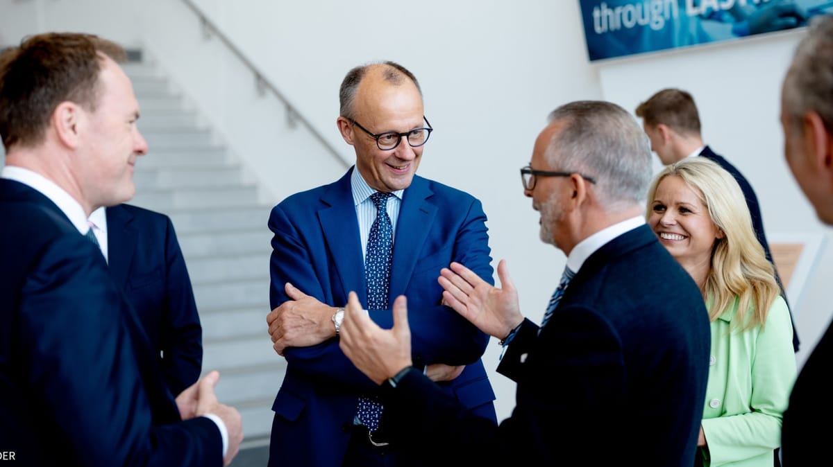 Imagen de archivo de Friedrich Merz, canciller alemán. Foto: @CDU (X).
