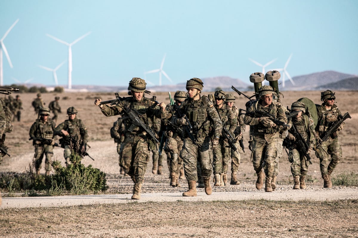 Imagen de archivo del Ejército de Tierra español. Foto: Ejército de Tierra.