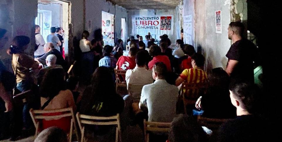 Imagen de archivo de la segunda edición del Encuentro del Libro Comunista. Foto: @libro_comunista (X)