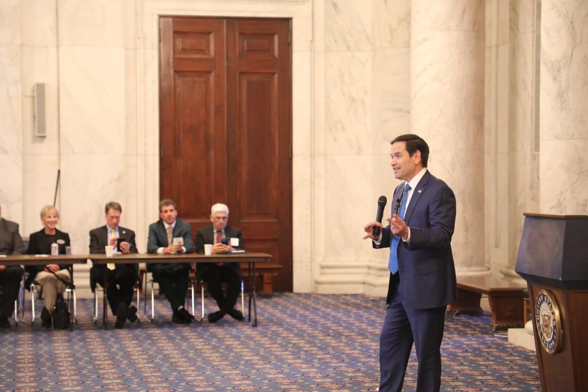 Imagen de archivo de Marco Rubio, secretario de Estado de EE.UU. Foto: Marco Rubio (X).