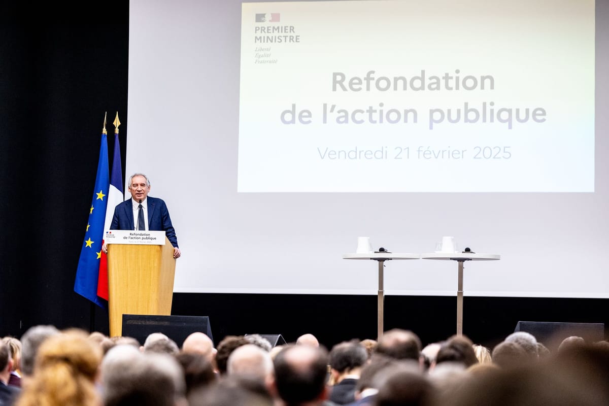 Imagen de archivo del primer ministro francés, François Bayrou. Foto: @bayrou (X)