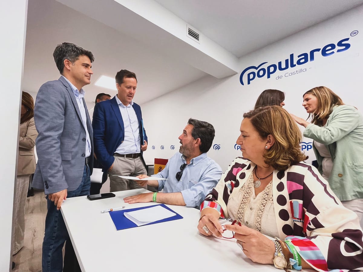 Imagen de archivo de miembros del PP de Toledo. Foto: @PPopularTo (X)