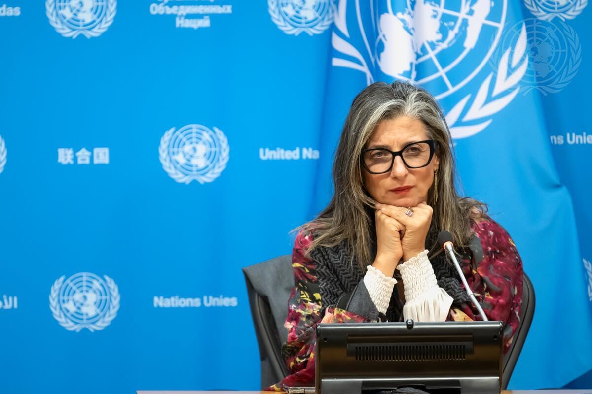 Francesca Albanses, relatora especial de la ONU para los territorios palestinos ocupados. Foto: unipd-centrodirittiumani.it 