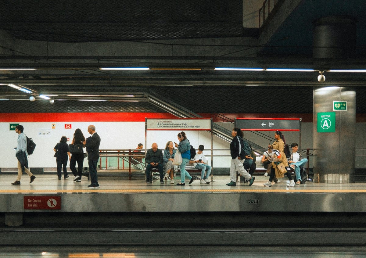 Imagen de archivo del metro de Madrid. Foto: Mauro Lima/Unsplash