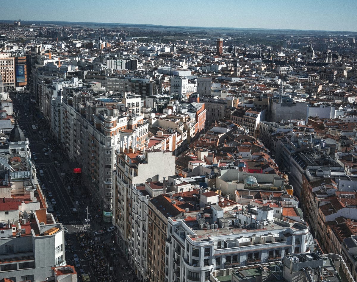 Vista panorámica de Madrid. Foto: Salvador Godoy/Unsplash