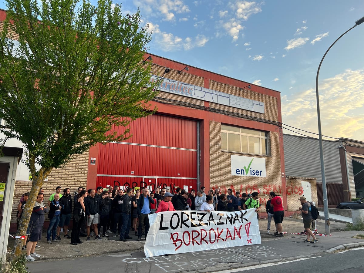 Jardineros de Gasteiz iniciarán una huelga de hambre si no se alcanza un acuerdo