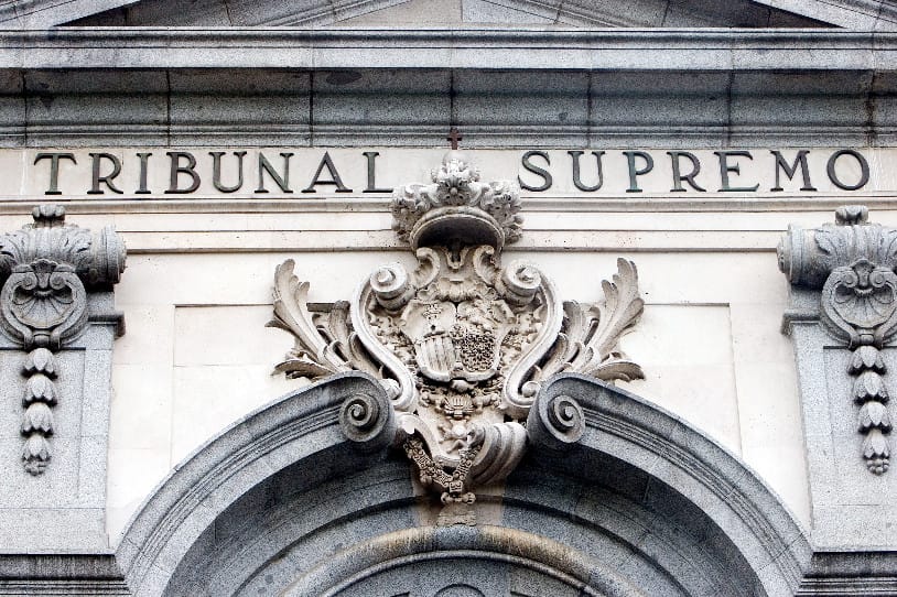 Fachada de la sede del Tribunal Supremo español. Foto: gedar.eus