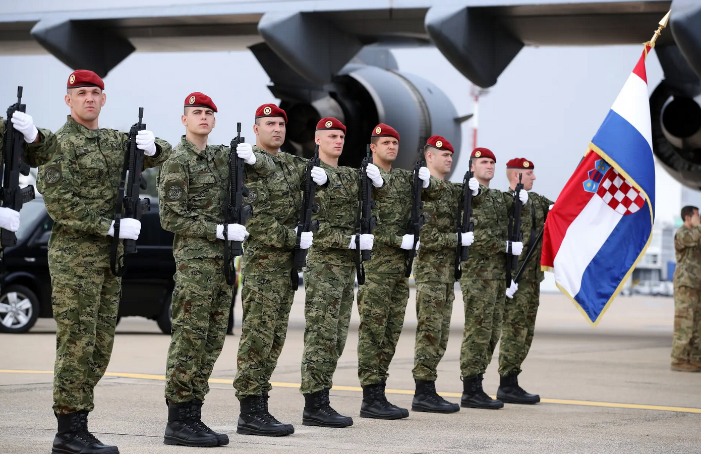 Imagen del ejército croata. Foto: sicnoticias.pt